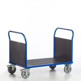 thumbnail of Rollcart schwerer Doppel-Stirnwandwagen - Ladefläche LxB: 1200x800mm
- Außenmaß LxB: 1370x800mm
- Tragkraft: 1200kg