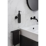 thumbnail of TOJ Living Dispensador de sabonete – 200 ml – aço inoxidável (inox) – preto mate – montagem na parede – doseador