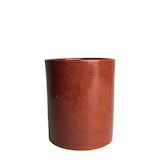 thumbnail of Vaso de terracota Barone CM.8 sin asa CC.200 hecho a mano para mesa rústica