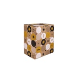 thumbnail of Pack de 5 cajas de navidad 290x190x345 mm decoradas con motivos navideños "Geométrica"