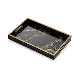 thumbnail of IvoQ Luxe Dienblad – Zwart & Goud – Stijlvol & Duurzaam – 45x30 cm