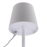 thumbnail of Securit® Lampe de table LED sans fil "Féline" - Blanc - Intérieur/Extérieur - Câble magnétique inclus