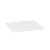 thumbnail of Set van 10 witte plastic dienbladen, 46x66 cm