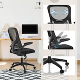 thumbnail of Silla de oficina / silla giratoria BELIO malla / tela negro hjh OFFICE