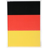 thumbnail of ADINA Notizbuch A5 fester Deckel blanko Deutschlandfahne
