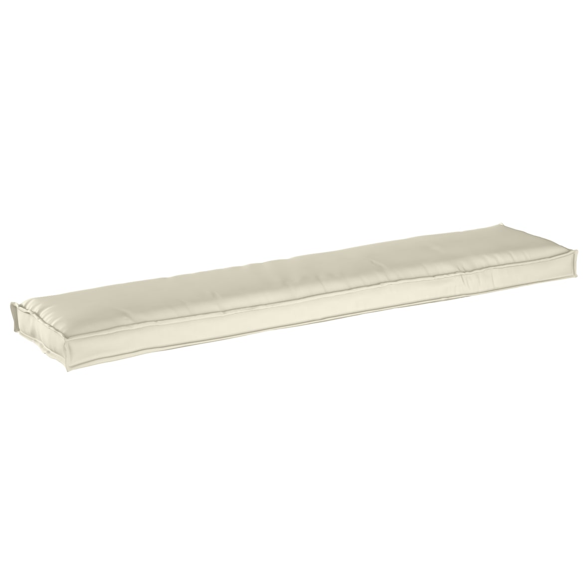 vidaXL Palletkussen voor Bank Crème 180x40x8 cm Oxford Stof