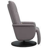 thumbnail of vidaXL Massagesessel mit Fußteil Grau Kunstleder