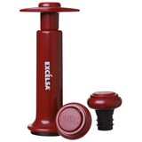 thumbnail of Excelsa Weinset Enoteque aus Kunststoff 4xH4x4 cm rot