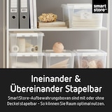 thumbnail of Aufbewahrungsbox 32L mit Deckel SmartStore - Lebensmittelsicher