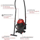 thumbnail of Einhell Nass-Trockensauger TC-VC 1930 A 1500 W 30 L Staubsauger mit integrierter Automatiksteckdose