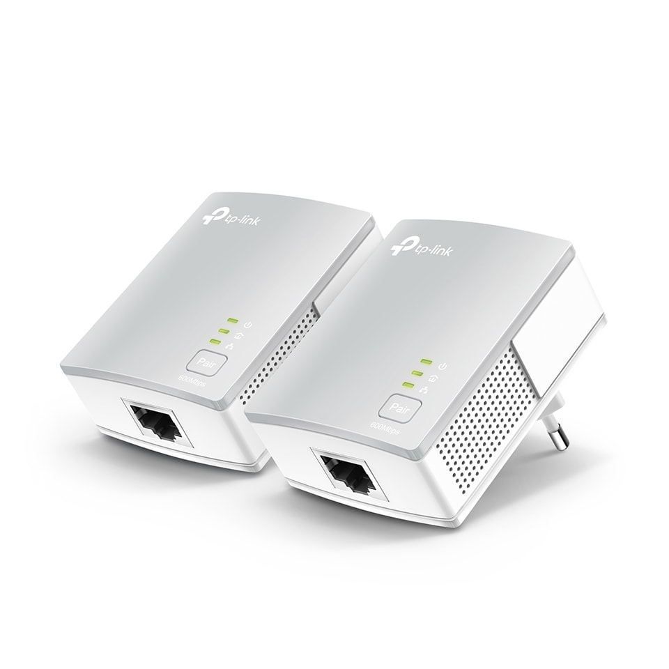 TP-LINK TL-PA4010KIT 600 Mbit/s Eingebauter Ethernet-Anschluss Weiß 2 Stück(e)