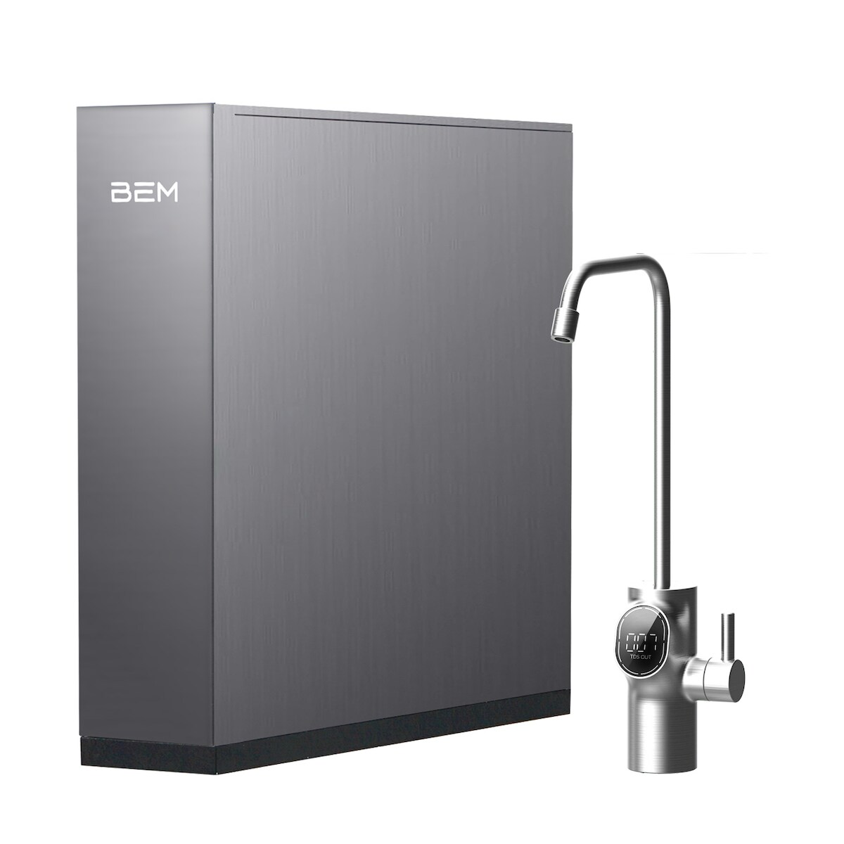 BEM Orion Ultra Slim Tankloser Wasserfilter mit Intelligentem Wasserhahn 5-Stufigem Filtersystem Direct-Flow Umkehrosmoseanlage Leitungswasser Filter