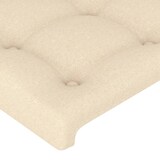 thumbnail of vidaXL Kopfteil mit Ohren Creme 93x23x78/88 cm Stoff