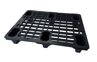 Palete de plástico 600x800x134mm (meia palete) (1 Unidade)
