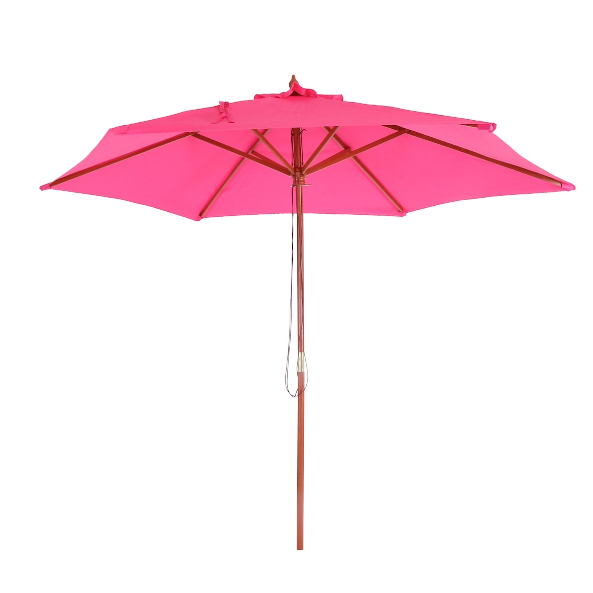 Ombrellone giardino spiaggia N81 Florida ø 300cm poliestere rosa