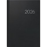 thumbnail of Buchkalender 796 A5 1 Woche/2 Seiten Balacron schwarz 2026