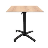 thumbnail of Restootab - Opvouwbare terrastafel in Compact HPL, eikenhout decor, 70x70cm