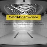 thumbnail of 9L XL Heißluftfritteuse Airfryer mit Sichtfenster & Touchscreen, 360° Heißluft-Technologie, LED-Anzeige, 9 Programme, 2350W, fettarm & ohne Öl