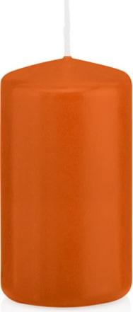 Stumpenkerzen Aprikose 80 x Ø 38 mm, 24 Stück