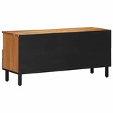 thumbnail of vidaXL TV-Schrank mit Regal Braun 100 x 33.5 x 46 cm Massivholz Akazie