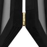 thumbnail of Kreidetafel Kundenstopper Europel mit Logoplatte Europel 660x1280 mm schwarz 356242