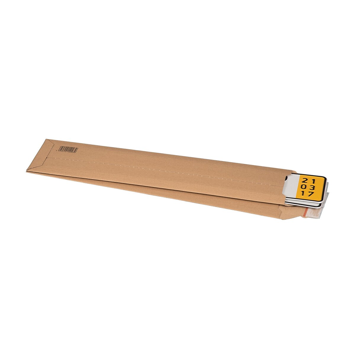 25x Versandtaschen für KFZ-Kennzeichen 140x590mm bis Höhe 50mm