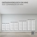 thumbnail of ECD Germany Design Badheizkörper Iron EM 600×1000 mm Weiß, Paneelheizkörper Handtuchtrockner Radiator Badheizung