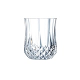 thumbnail of 6 verres à eau vintage 23cl Longchamp - Cristal d'Arques - Verre ultra transparent au design vintage
