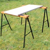 thumbnail of 2x Klappbock mit 250 kg Traglast je Paar, aus robustem, stabilem Stahl