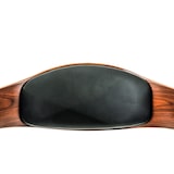 thumbnail of Lot de 2 tabourets de bar Kingstone similicuir Noyer / Noir