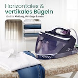 thumbnail of Emerio Dampfbügelstation – 2200 W – 1,5 L – kontinuierlicher Dampf – vertikales Bügeln – herausnehmbarer Tank – Keramik-Bügelsohle – SG-123562