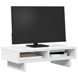 thumbnail of vidaXL Monitorständer Weiß 50x27x15 cm Holzwerkstoff