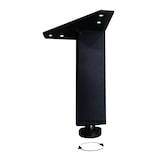 thumbnail of Lot de 2 pieds réglables en métal pour meuble de salle de bain