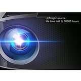 thumbnail of Videoprojecteur LED HD 3600 Lumens Support Connexion Smartphone HDMI USB YONIS
