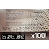 thumbnail of Guantes Nitrilo Negro Diamantados 8grs. Talla XL - 100 UDS