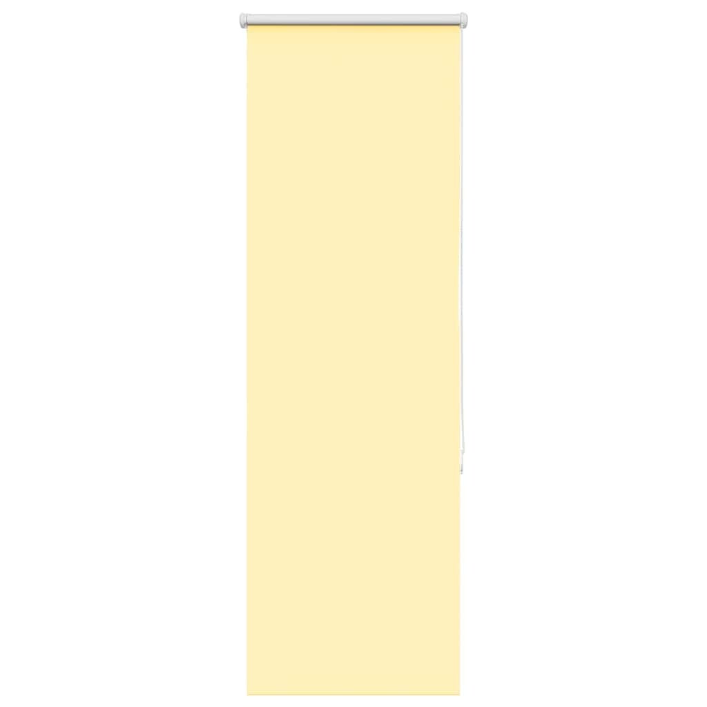 vidaXL Verdunkelungsrollo Gelb 45x175 cm Stoffbreite 40,7 cm Polyester