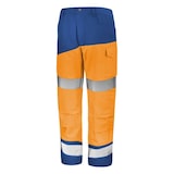 thumbnail of Cepovett - Pantalon avec poches genoux Fluo SAFE XP Orange / Bleu Taille L