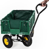 thumbnail of tectake carretto con telo interno carico max. 350 kg - 400973