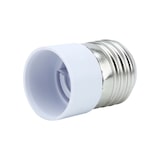 thumbnail of Intirilife E27 auf E14 Lampensockel Adapter in WEISS - 4x Lampenadapter zum Umformatieren von E27 auf E14