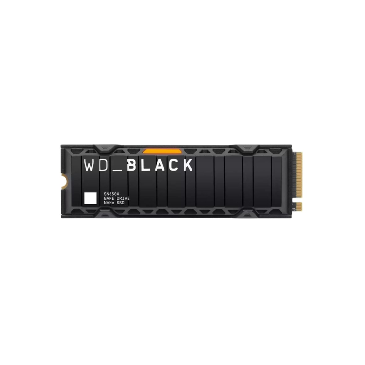 SSD WD Black 1TB SN850X Gaming NVME M.2 PCIe WDS100T2XHE m. Kühlkörper PCIe 4.0 x4