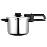 thumbnail of Fagor Dual Xpress Olla a Presión 6 Litros, Inducción, Express Super Rápida, Acero Inox. 18/10, Todo Tipo Cocinas, Fondo Termodifusor Regulador Presión