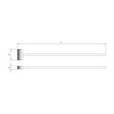 thumbnail of Cepillo de limpieza con mango orientable para hornos profesionales