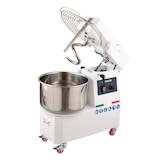 thumbnail of GastroHero Spiral-Teigknetmaschine PROFI 33 L, 230 V, variabler Kopf, mit Rollen – robust & leistungsstark