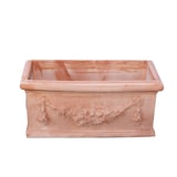 thumbnail of Biscottini Blumentöpfe 82x39x37 cm - Rechteckiger Terrakotta-Topf - Gartenpflanzgefäß für draußen - Töpfe für drinnen - Blumenkasten für den Balkon