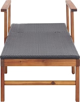 thumbnail of Helloshop26 - Espreguiçadeira cadeira de praia cama de sol cama de jardim mobiliário de exterior para pátio resina trançada e 02_0012920