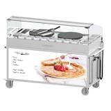 thumbnail of Chariot à crêpières double 40 encastrées CCHCCD40E Casselin