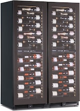 thumbnail of KLIMAITALIA Belüfteter Weinkühlschrank bei 4 T°en. 232 Flaschen. Rauchglastüren. LED. Metall-Schubladenregale. Thermo digital. CW355G4TB
