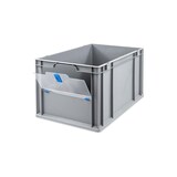 thumbnail of PROREGAL 3x Eurobox NextGen Insight Cover | HxBxT 32x40x60 | 65 Liter | Hoch/Blau | Eurobehälter, Transportbox, Transportbehälter