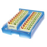 thumbnail of HAN 9988-643D 1 STK Lernkartei CROCO 2-6-19 transluzent-blau Karteikasten