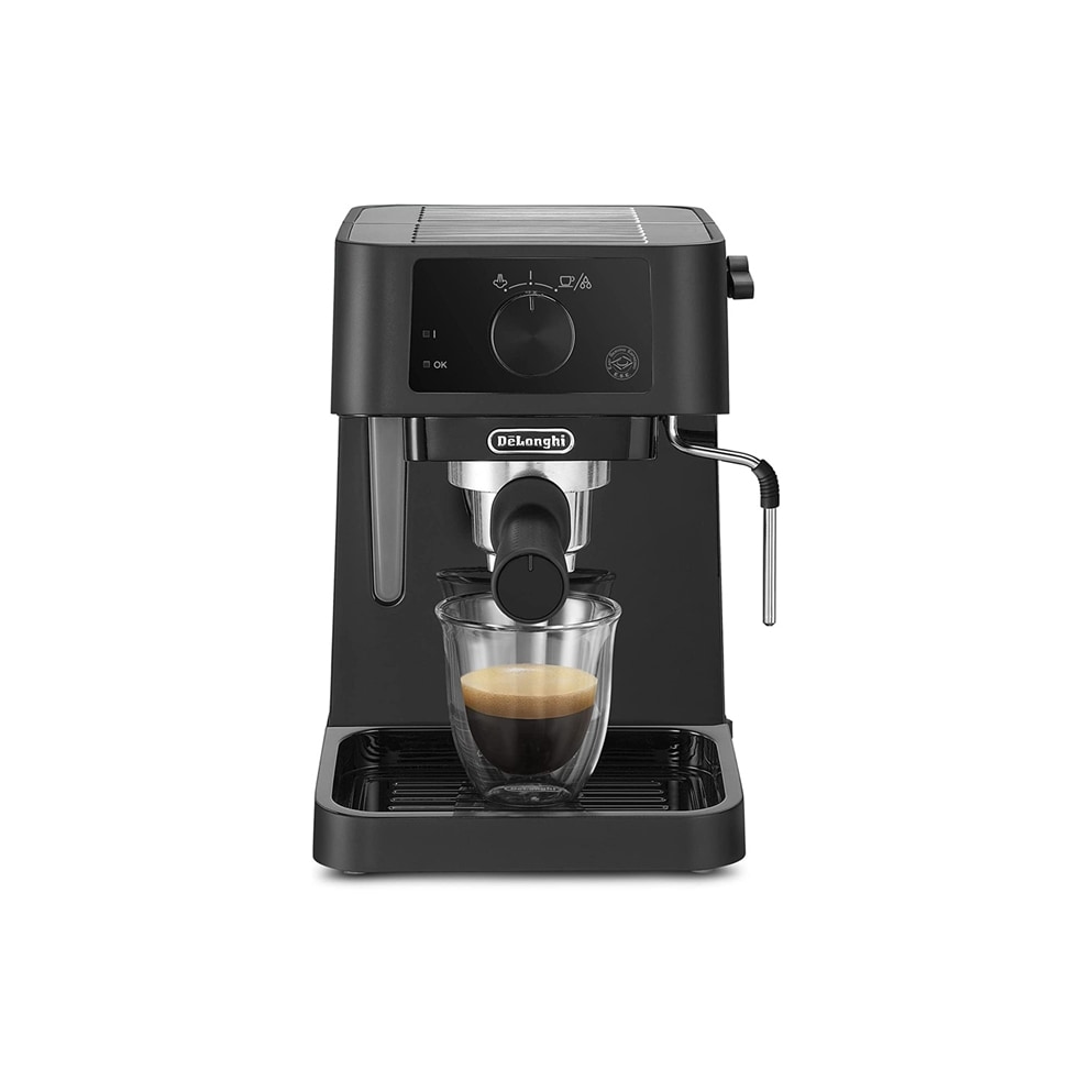 Delonghi - Expresso Solo Pompe Ec235.bk - Buse Vapeur - Compatible Ese - Black